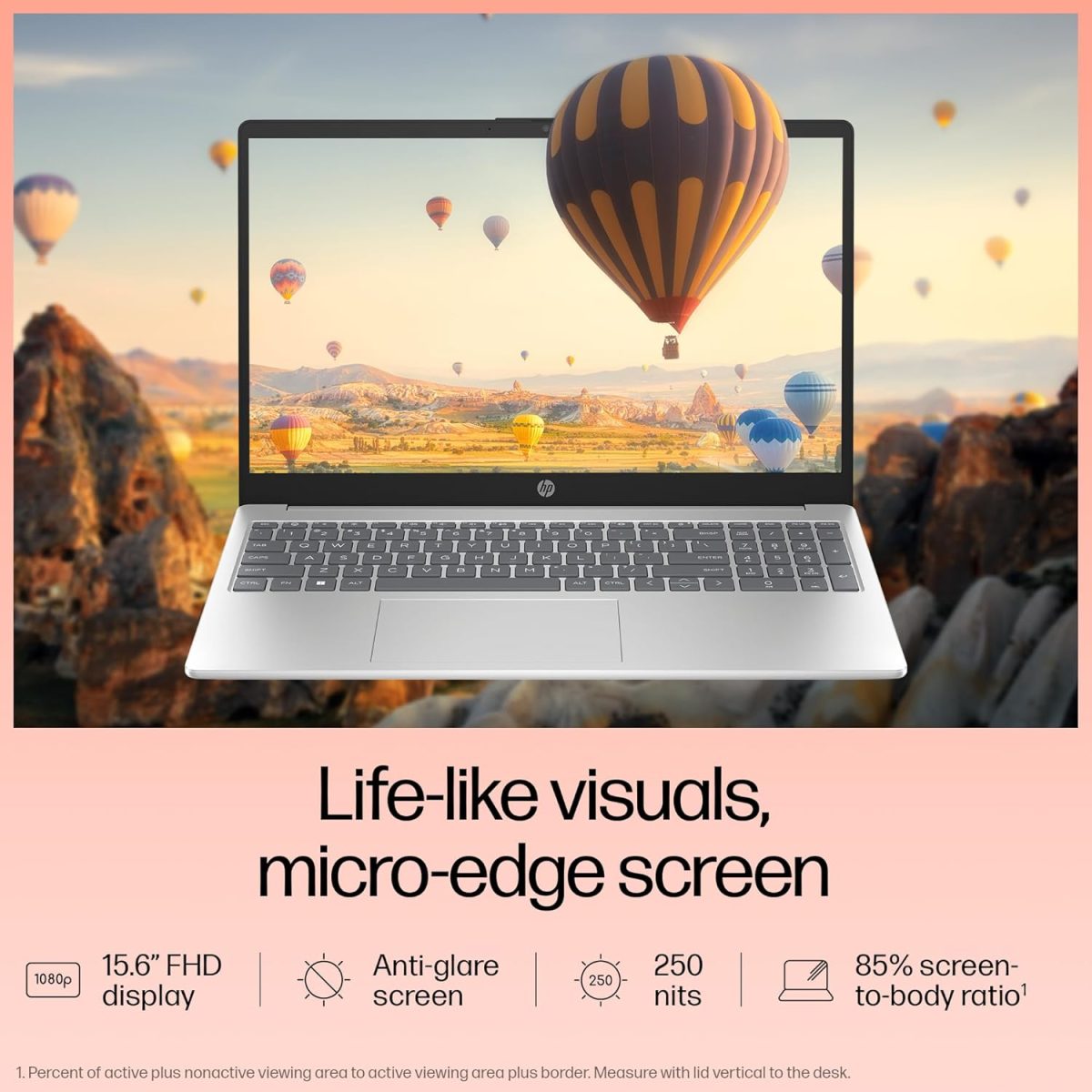 HP Battery_King 15,12th Gen Intel Core i5-1235U, 8GB DDR4,1TB SSD, (Win 11,MSO 2021,Silver,1.59 Kg),15.6-Inch(39.6 Cm) FHD Laptop, UHD Graphics,1080P FHD Camera W/Privacy Shutter,Backlit KB,FD0112TU - Image 5