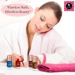 Sassigal Color Fashion Nail Paint Set 12 Shades | High Shine, Glossy Finish | Quick-Dry, Long-Lasting & Chip-Resistant | Highly Pigmented Nail Enamel (11ml Each) (Multicolor 2, Pack of 12) - Image 4