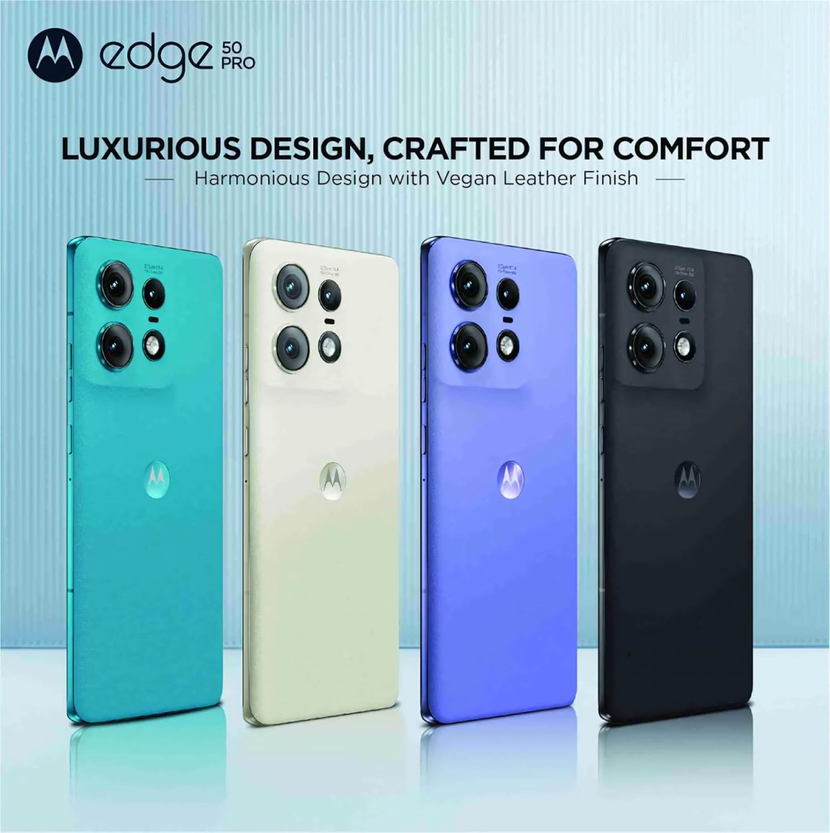 Motorola Edge 50 Pro 5G with 125W Charger (Caneel Bay, 12GB RAM, 256GB Storage) - Image 9
