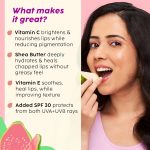 The Plant Fix Plix Guava Glowy Lip Tinted Balm for Smooth, Soft Lips | Shea Butter & Vitamin E for Buttery Soft Lips | For Glossy, Pink Lips | With SPF 30 PA+++ For Sun Protection |10g - Image 3