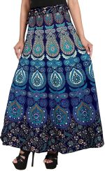 Sahaj Paridhan Jaipuri Print Cotton Wrapskirt - Image 2