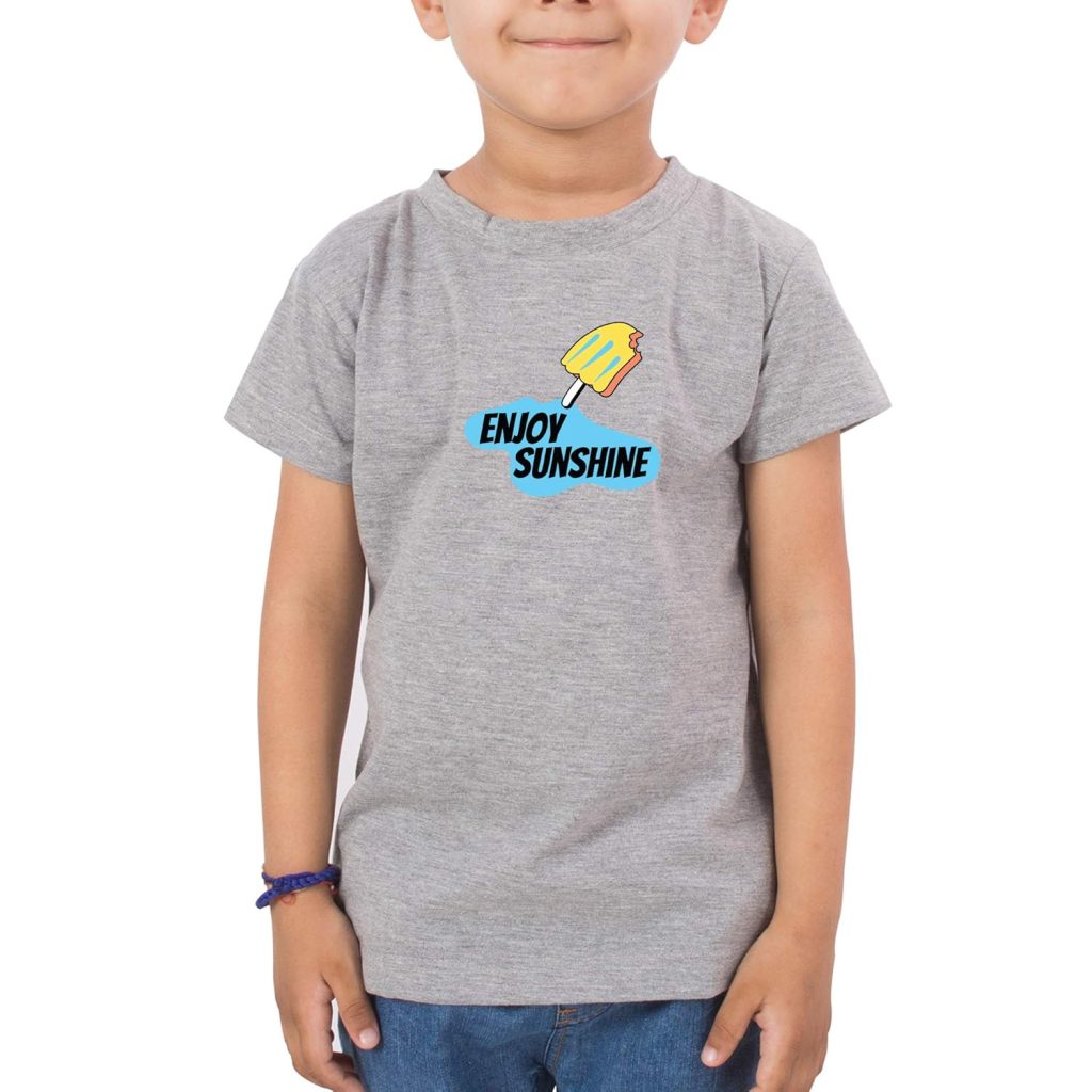 FADE COLLECTION - Enjoy Sunshine Kids T-Shirt (Boys/Girls)