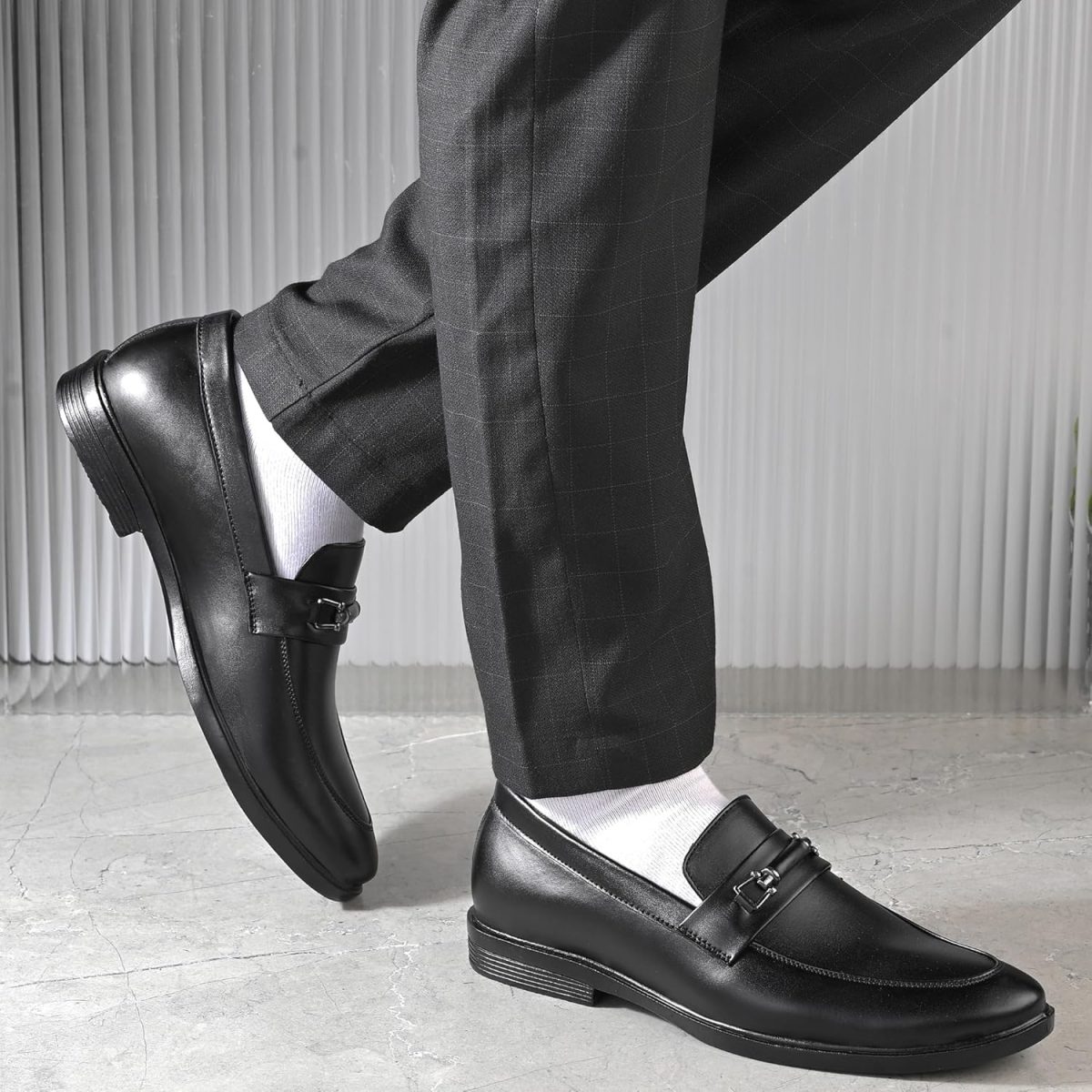Centrino Mens Slip-on Shoes | Slip On Cushioned Insole Formal Shoe |Premium Craftsmanship & Durable Build | Classic, Timeless Durable Formal Shoes with a Smart and Sleek Upper, Crafted Material (6809) - Image 2