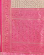 Monjolika Fashion Women's Kanjivaram Silk Mesmerizing Saree for Every Celebrations Comes With Unstitched Blouse Piece - Image 9