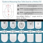Plantex Polypropylene Western Toilet Seat/Toilet Seat For Bathroom/Commode Seat Cover/Western Toilet/Seat Cover for EWC - Oval Shape (Glossy White) - Image 2