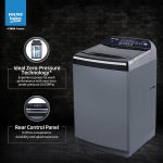 Voltas Beko, A Tata Product 9 Kg 5 Star Fully-Automatic Top Loading Washing Machine (2025 Model, WTL9006UEA / OBS1060, Grey, Double Waterfall Technology) - Image 6