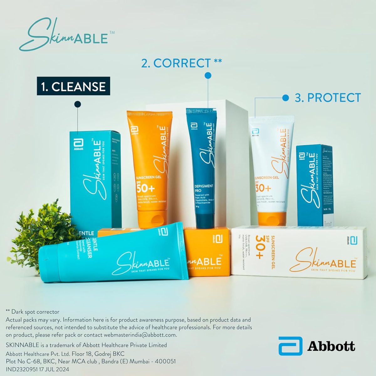 Skinnable Abbott Gentle Cleanser With Niacinamide, Licorice Glycolic Extract, Glycerin, Glyceryl Laurate, Lactic Acid, Ph Balanced, Paraben Free, Soap Free, Anti-Acne Facewash For Women & Men 100Ml - Image 9