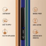 SÉRY Spectacular Color Eyeliner Matte Finish - Indigo Blue Color, Waterproof, Longlasting, Smudgeproof, Enriched with ARGAN oil, SEL-03 - Image 3