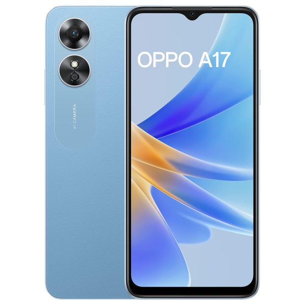 Oppo A17 (Lake Blue, 4GB RAM, 64GB Storage) with No Cost EMI/Additional Exchange Offers