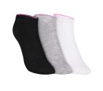 Skechers MEN'S 3PK WOMEN NON TERRY NO SHOW (S20006ID-WBGY_M)