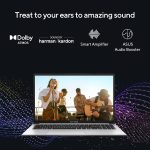 ASUS Vivobook S 15 OLED (2023), Intel Core EVO i9-13900H 13th Gen, 15.6" (39.62 cm) 2.8K 120Hz OLED, Thin & Light Laptop (16GB/1TB SSD/Iris Xe/Win 11/Office 2021/75WHr/Silver/1.7 kg) S5504VA-MA953WS - Image 8