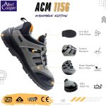 Allen Cooper 1156 Safety Shoe Washable Edition, Size 8 INDIA/UK - Image 2