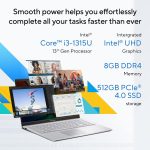 ASUS Vivobook 15 (2023), Intel Core i3-1315U 13th Gen, 15.6" (39.62 cms) FHD, Thin and Light Laptop (8GB/512GB SSD/Windows 11/Office 2021/Backlit KB/Silver/1.7 kg), X1504VA-NJ322WS - Image 2