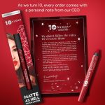 SUGAR Cosmetics Matte as Hell Crayon Lipsticks for Women | Lasts Up To 8+ Hours | Lip Crayon with Sharpener | 2.8gm - 17 Brandy Harrington (Anniversary Edition) - Image 8