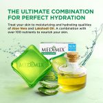 Medimix Clear Glycerine Bathing Bar Soap for Dry Skin 100g (Pack of 4) | Infused with Lakshadi Oil & Aloe Vera | Effective for Dry Skin - Image 3