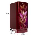 Godrej 180 L 3 Star Direct Cool Turbo Cooling Technology With Upto 24 Days farm Freshness Single Door Refrigerator (RD ERIOPLS 205C THF AZ WN, Azure Wine) - Image 4