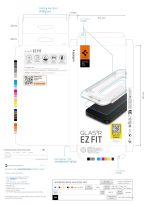 Spigen EZ Fit Tempered Glass Screen Protector Guard For iPhone 16 Pro Max - 2 Pack - Image 8