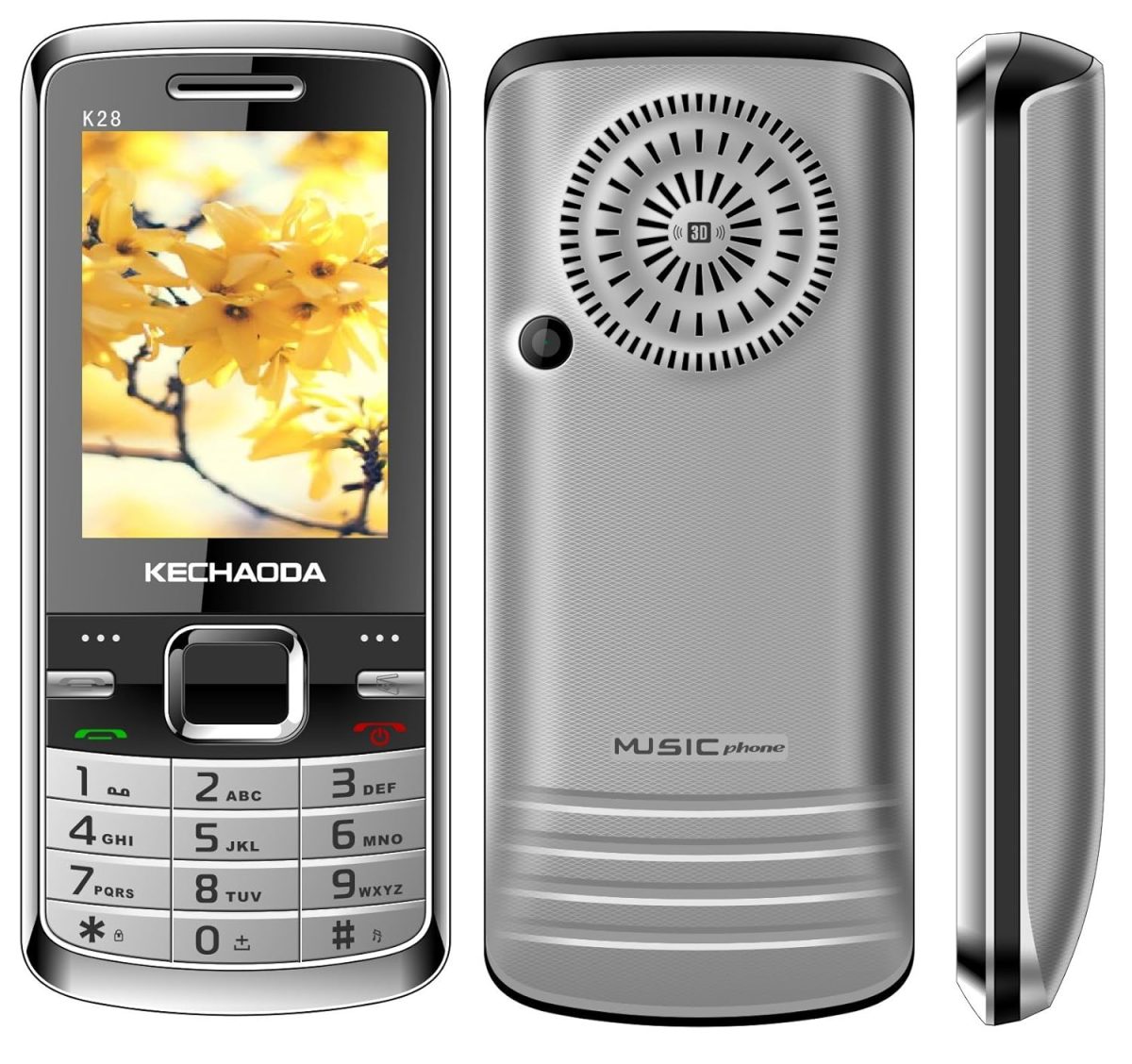 Kechaoda K28 (Black-Silver, 32GB) - Image 4
