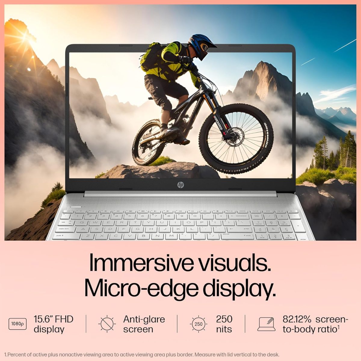 (Refurbished) HP Laptop 15s, 12th Gen Intel Core i5-1235U, 15.6-inch (39.6 cm), FHD, 16GB DDR4, 512GB SSD, Intel Iris Xe Graphics, 720p HD Camera, Backlit KB, Thin & Light (Win 11, Silver, 1.69 kg), fy5009TU - Image 5