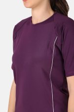Benzos Women's Body Fitted Gym Running Sports Track Suit | Regular Casual Fit | Track Suit for Girls & Women | Fabric - Polyester Blend | Pattern - Solid - Image 6