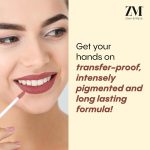 ZM Stay Matte Transfer-proof Lip Color | Matte Texture | Liquid Lipstick | Waterproof and Smudgeproof | Cruelty-free, 6 ML (Nude Sunset) - Image 4