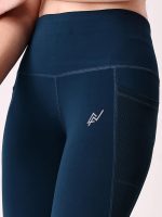 Nexsus Apparels Gym Wear Mesh Leggings | Workout Pants with Side Pockets | Stretchable Tights Sports Fitness Yoga Track Pants for Women & Girls - Image 4