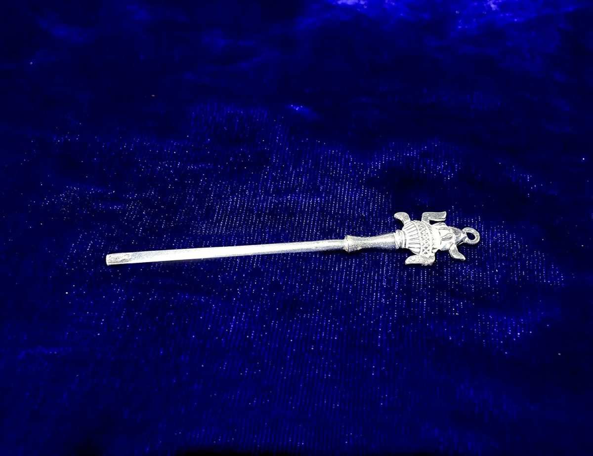 KMJ pure silver sindoor stick for women, gifting purpose silver stick (wt. 4 grams) - Image 3