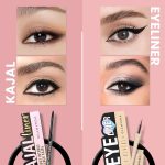 Glamveda Eyeliner & Pencil Kajal Combo Pack | Bold Eye Looks | Smudge-Proof, Long-Lasting | Smoky Liner & Smoky Kajal | Essential Eye Kit | Black, Matte Finish for Women - Image 5