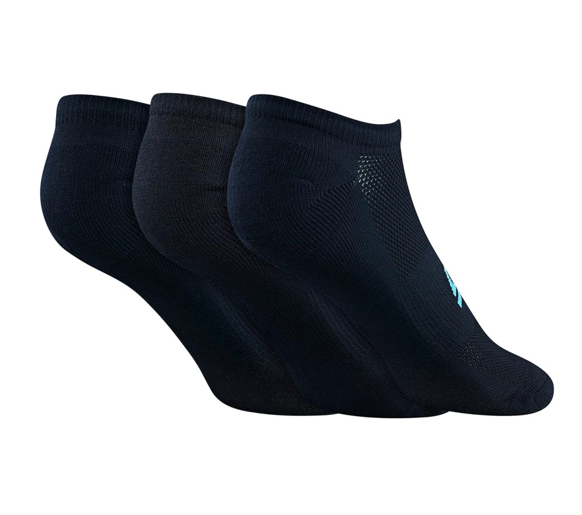 Skechers Nylon Women's Short Socks S20029Id-Blk M, Black - Image 2