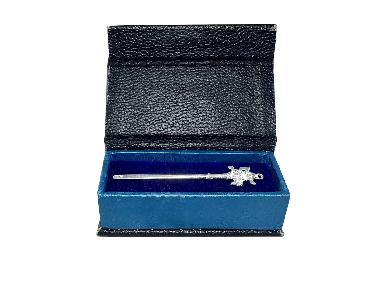 KMJ pure silver sindoor stick for women, gifting purpose silver stick (wt. 4 grams) - Image 4