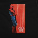 Marvel Spiderman by Wear Your Mind Boy's Plain Regular T-Shirt (DSM0090.2_Black 8-9Y) - Image 3