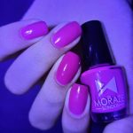 Moraze Combo Pack of 4 Neon Nail Polish Vegan Paraben Free Neon Nail Paint Candy Floss The Midnight Mary I Want To Be A Billionaire I Pink I Can 5 ML Each - Image 4