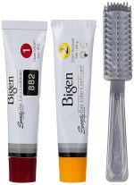 Bigen Speedy Hair Color, 40g + 40g - Brownish Black 882 (Pack of 1) - Image 4