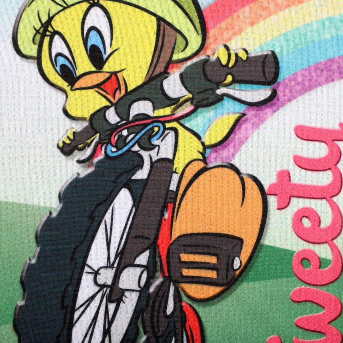Looney Tunes by Wear Your Mind Girl's Regular Fit T-Shirt - Image 3