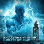 Beardo Hair Volumizing Sea Salt Spray 50ml | With Olive Oil & Coconut Oil | Hair Texture Spray & Matte Hold | Hair Volumizer Hair Setting Spray | Natural Hold Hair Spray for Men and Women - Image 2