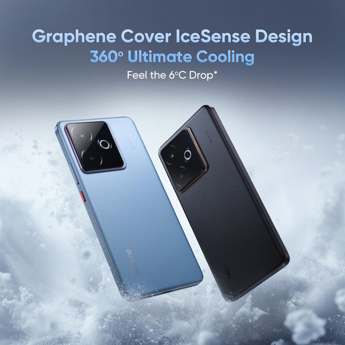realme GT 7T (IceSense Black,12GB+256GB) | MediaTek D8400 MAX | Strongest Battery Combo 7000mAh + 120W | AI 4K 60FPS Travel Camera | 360° Cooling IceSense Design with Graphene | 6000 nits Display - Image 7