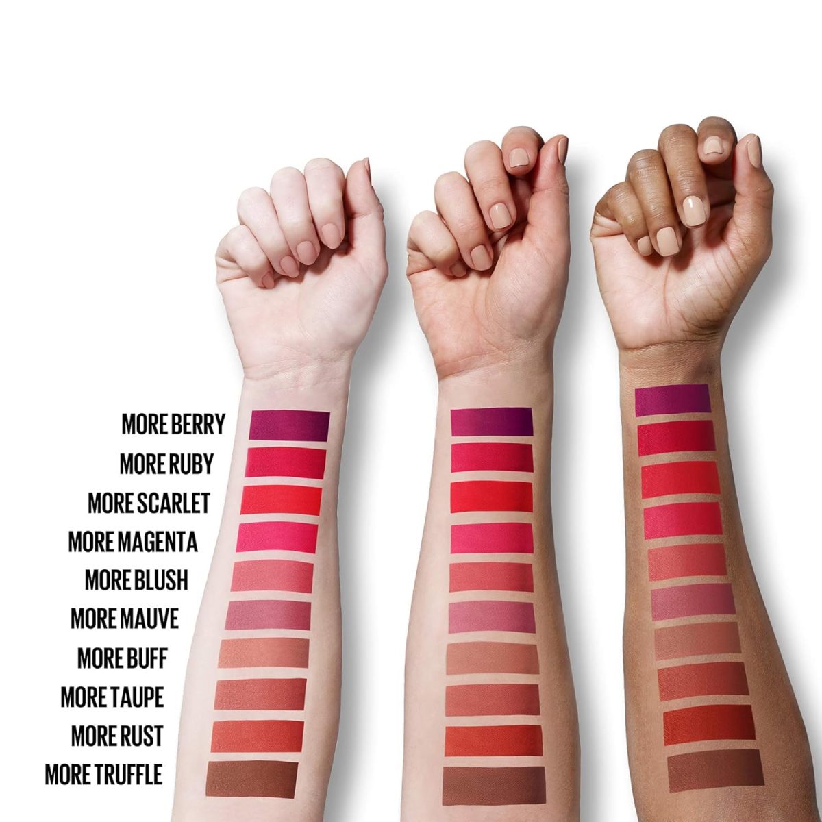Maybelline New York Color Sensational Ultimatte Matte Lipstick, Non-Drying, Intense Color Pigment, More Magenta, Magenta Pink, 0.06 oz - Image 6