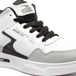 ASIAN Men's White Casual Sneaker Hi-Neck Shoes with Synthetic Upper Lightweight Comfortable Mid Top Sneaker Shoes for Men's & Boy's Boston-13 - Image 5