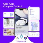 NARWAL Freo X Plus 2-in-1 Robotic Vacuum & Mopping, 7800Pa Suction, 7 Weeks Storage, Zero Tangle Brush, 5200mAh Battery, 3D Mapping, Google Home, Alexa, Siri & App Compatible - Image 3