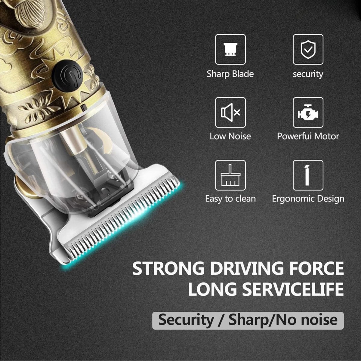 Hair Trimmer,Electric Shaving Machine,Adjustable Blade Clipper,trimmer for men,Body Trimmer,Trimmer Men Beard,Trimmers for man,Professional Shaver For Men T261 - Image 8