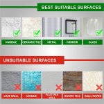 Zollyss Magic Sticker Series Self-Adhesive Plastic Towel Holder Hanger (White) - (Pack of 1) - Image 8