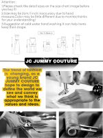 JC JUMMY COUTURE Casual Regular Sleeves Solid Women White Top - Image 5