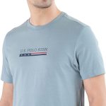 U.S. POLO ASSN. Men's Cotton Regular Fit Crew Neck Brand Print Le001 Lounge T-Shirt - Pack of 1 - Image 4