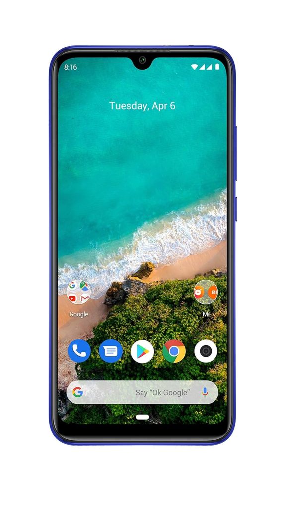 Xiaomi Mi A3 (Not Just Blue, 4GB RAM, 64GB Storage)