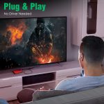 AGARO USB Extender, USB 3.0 Extension Cable Male to Female USB Cable High-Speed 5GBps Data Transfer Compatible with Webcam, Gamepad, Keyboard, Mouse, Hard Drive, Xbox, Laptop/PC/Mac/Printer, 2 Meter - Image 6