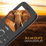 Lava A7 Torch+ Dual Sim Keypad Mobile Phone (with Instant Slide Torch)| 2.4" Big Display | Powerful Battery Backup | Vibration Alert | Camera | Wireless FM & Bluetooth | Black - Image 5