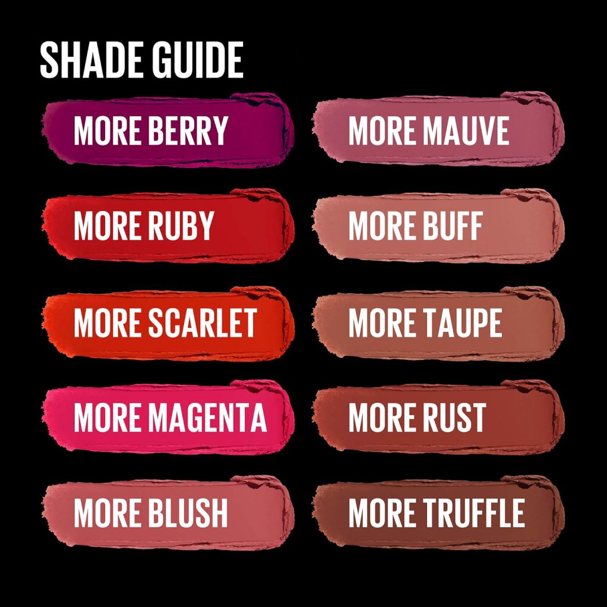 Maybelline New York Color Sensational Ultimatte Matte Lipstick, Non-Drying, Intense Color Pigment, More Magenta, Magenta Pink, 0.06 oz - Image 7