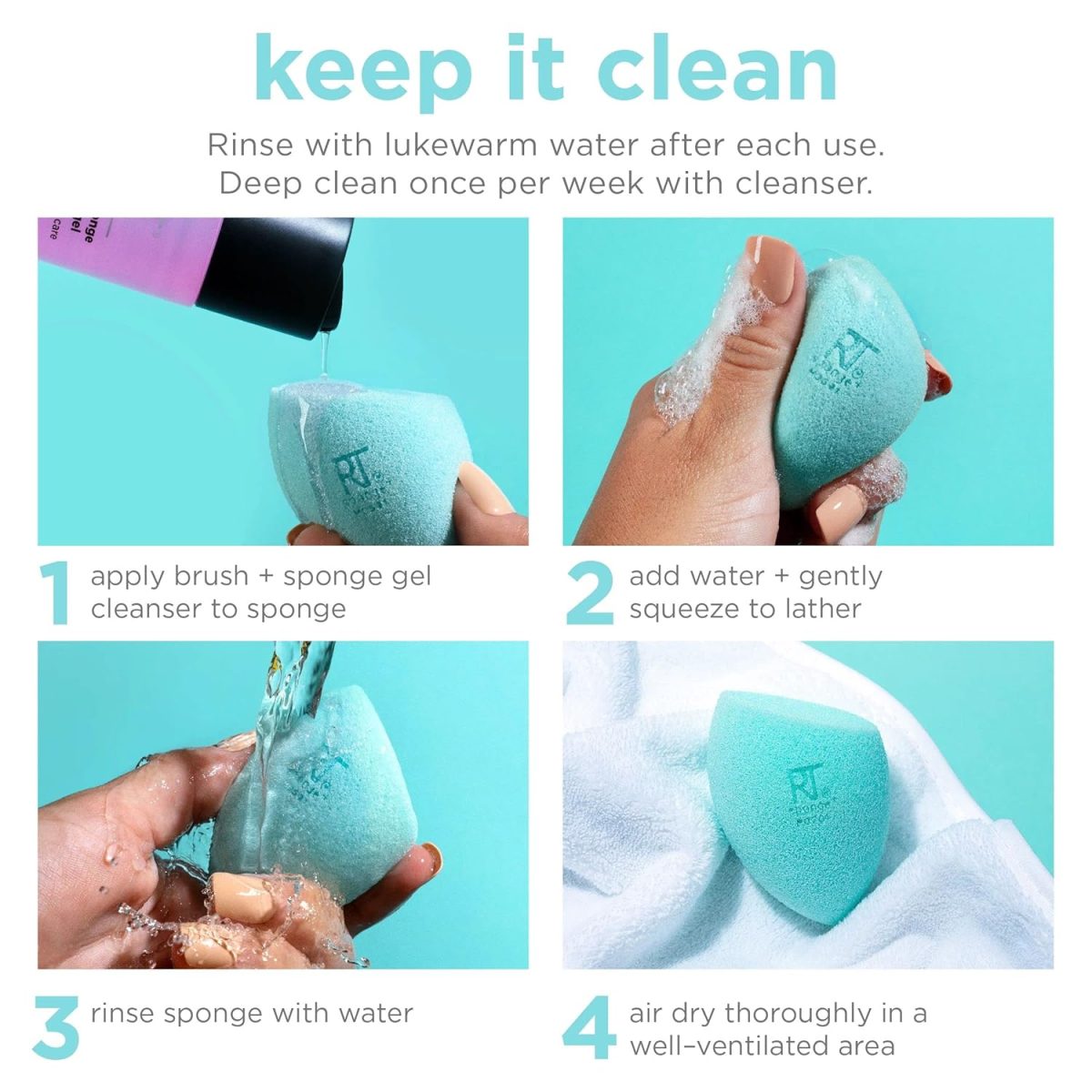 Real Techniques Miracle Airblend Sponge 13.7 gm - Image 14