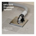 Lifelong 5 Inch Outlet Pipe Connector for Washing Machine | Bathroom Floor Drain Cover | Sink Strainer & Drain Filter | Anti-Overflow & Backflow Preventer | Sink Drainer & Drainage Cover (LLHIEG01) - Image 6
