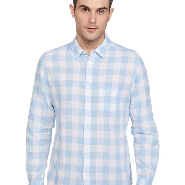 United Colors of Benetton Men's Cotton Slim Fit Shirt